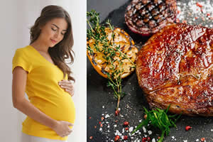 Bà mẹ mang thai có ăn được bò bít tết không?